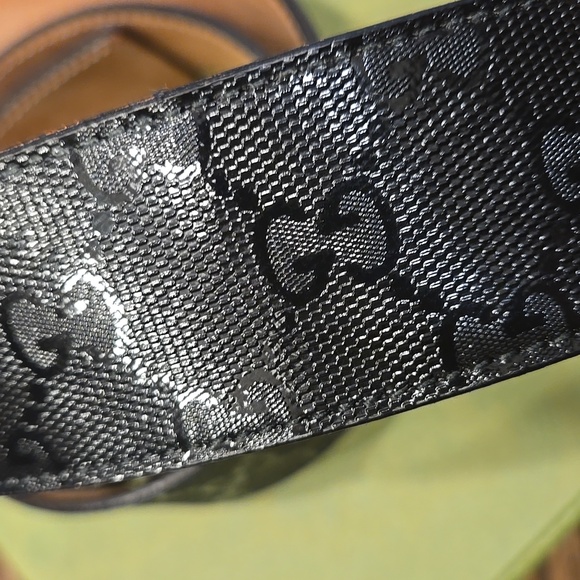 Gucci Interlocking G Belt, Size 90/36, Black Leather, 223891 - Picture 4 of 15